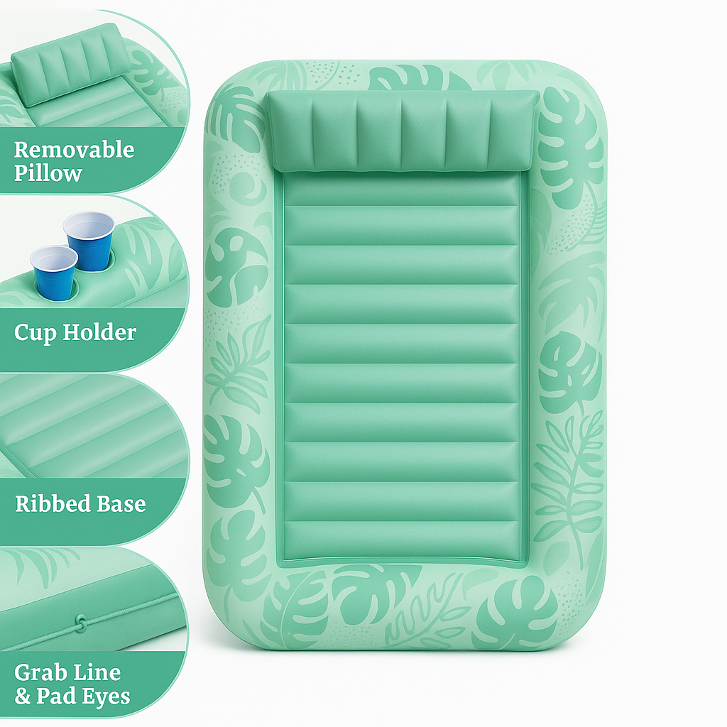 Inflatable Tanning Pool Lounger